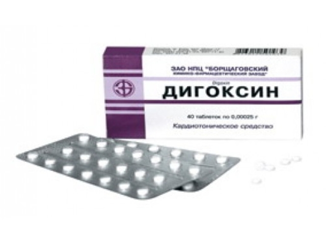 Дигоксин таблетки: инструкция по применению, отзывы