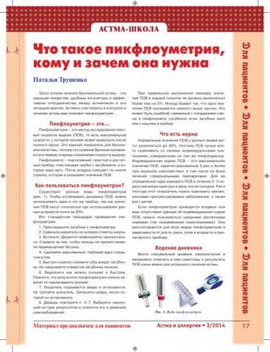 Пикфлоуметрия – показатели, результаты, норма, проведение диагностики