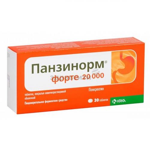 "панзинорм форте 20000": инструкция по применению, форма выпуска, состав, аналоги и противопоказания, отзывы