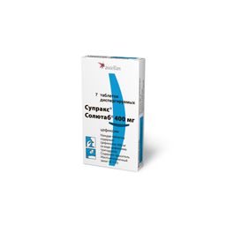 Супракс солютаб − инструкция по применению, отзывы о таблетках 400 мг, цена