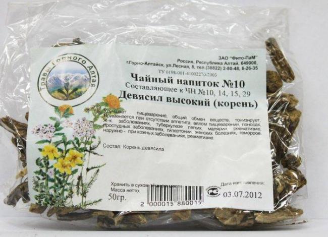 Применение девясила при кашле