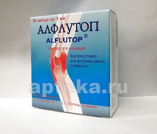 Алфлутоп: инструкция по применению, уколы, отзывы, цена