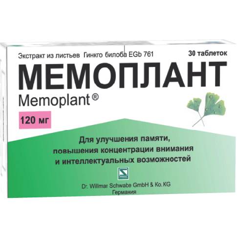 Аналоги таблеток мемоплант