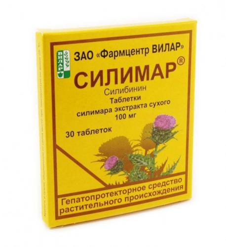 Таблетки Силимар: как принимать при болезнях печени?
