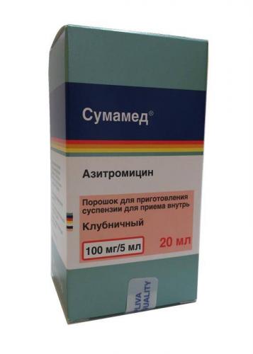 Сумамед при гайморите