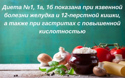 Щадящая диета: столы по певзнеру — и в болезни, и в здравии