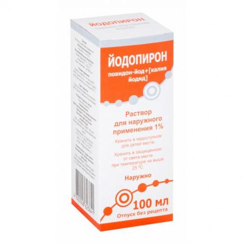 Йодопирон – инструкция по применению раствора, цена, отзывы, аналоги