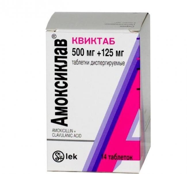 Описание препарата амоксиклав