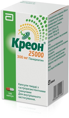 Креон 25000 − инструкция по применению капсул, цена, аналоги, отзывы