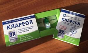 Гель кларидол инструкция по применению