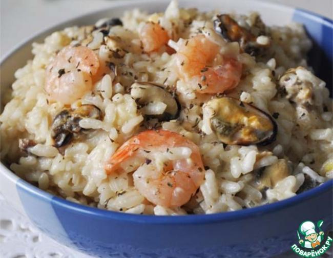 Блюда из морепродуктов в мультиварке - рецепты