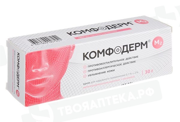 Комфодерм крем (мазь) – инструкция по применению, цена, обзор и отзывы