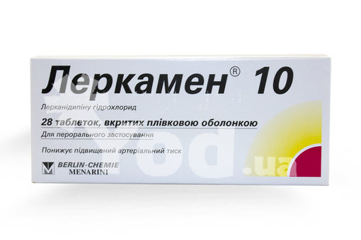 Леркамен – инструкция по применению, дозы, показания