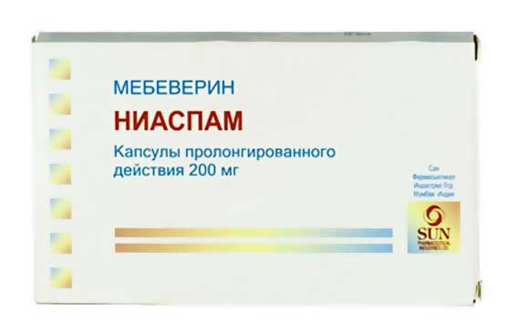 Мебеверин ЛФ капсулы 200 мг 30 инструкция по применению