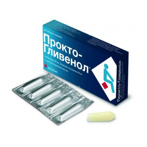Свечи от геморроя прокто-гливенол