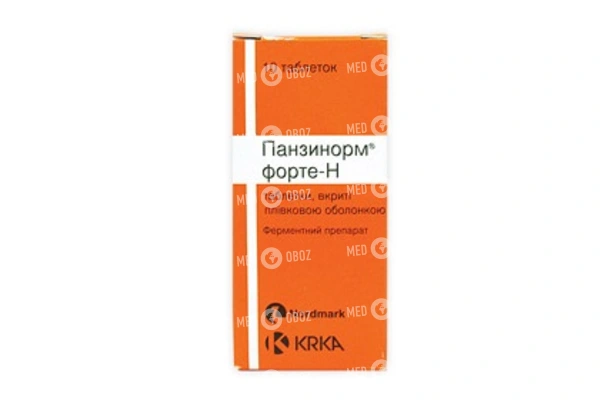 Таблетки 10000 и 20000 панзинорм (форте): инструкция, отзывы и цены