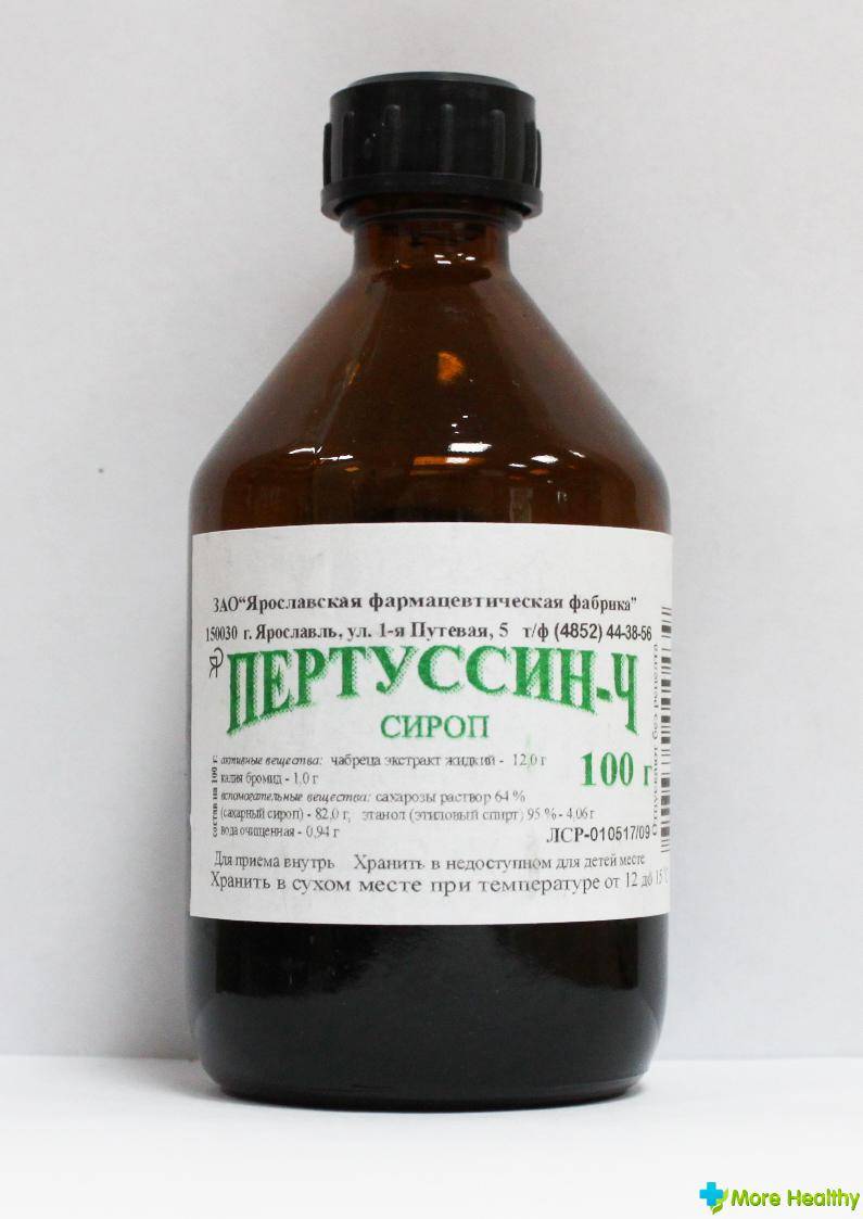 Пертуссин-ч – инструкция по применению сиропа, отзывы, цена, аналоги
