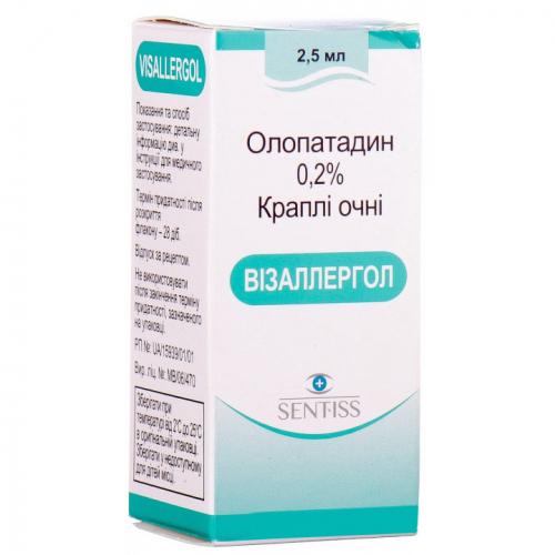 Визаллергол (глазные капли): инструкция по применению, цена, аналоги, отзывы