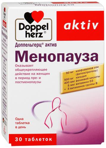 Доппельгерц актив менопауза — какое действие оказывает на женщину во время климакса?