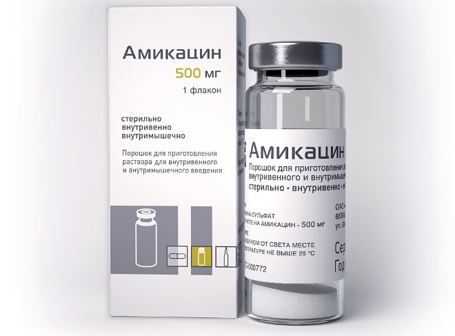 Амикацин в таблетках - показания и противопоказания, лекарственное взаимодействие, схема приема
