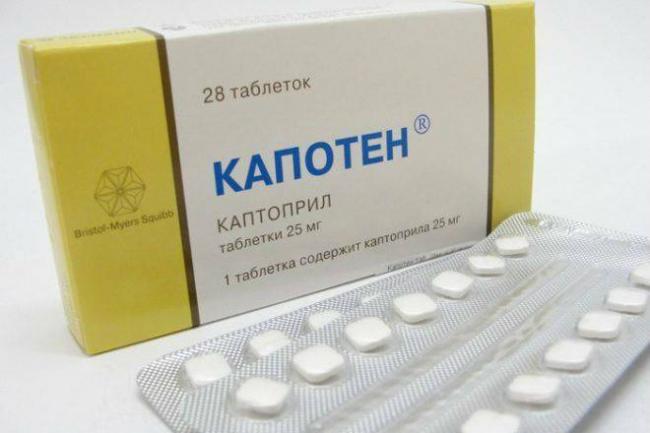 Капотен Capoten инструкция по применению