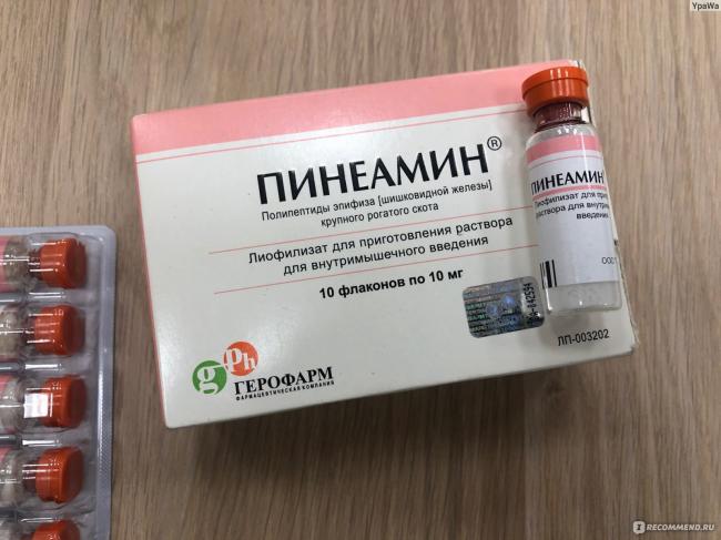 Чем поможет препарат пинеамин?