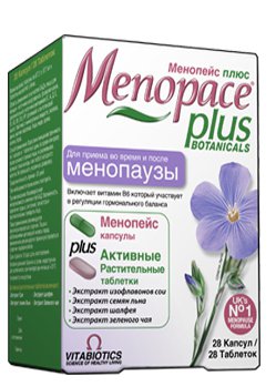 Менопейс и менопейс плюс - инструкция по применению, аналоги, отзывы, цена
