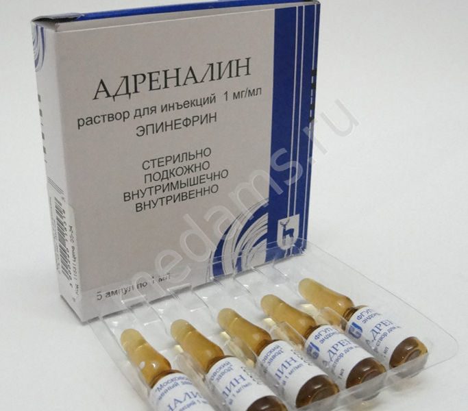 Свойства препарата эпинефрин и дозировка