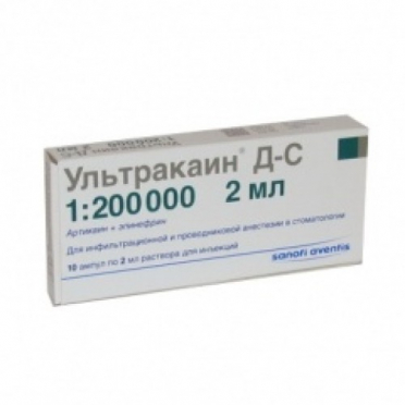 Ультракаин д-с – показания, инструкция по применению, аналоги, дозы