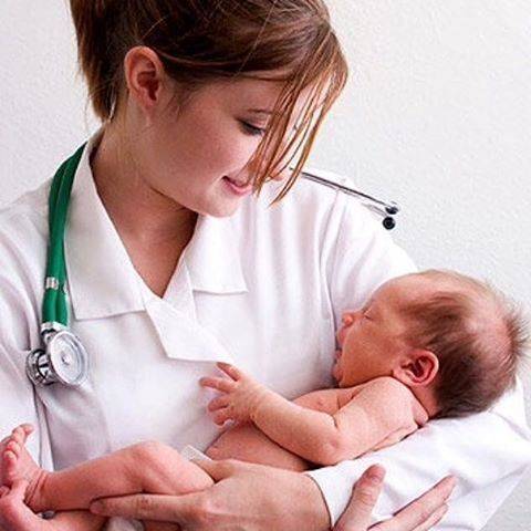 Зрение у новорожденных детей