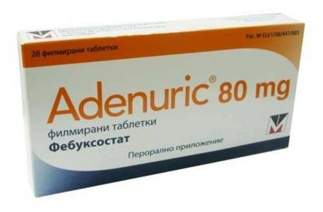 Аденурик — официальная инструкция по применению