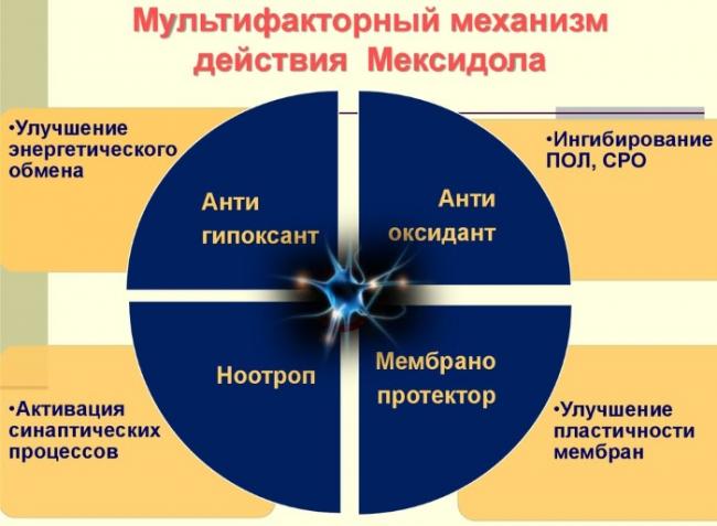 Мексидол для инъекций - инструкция по применению