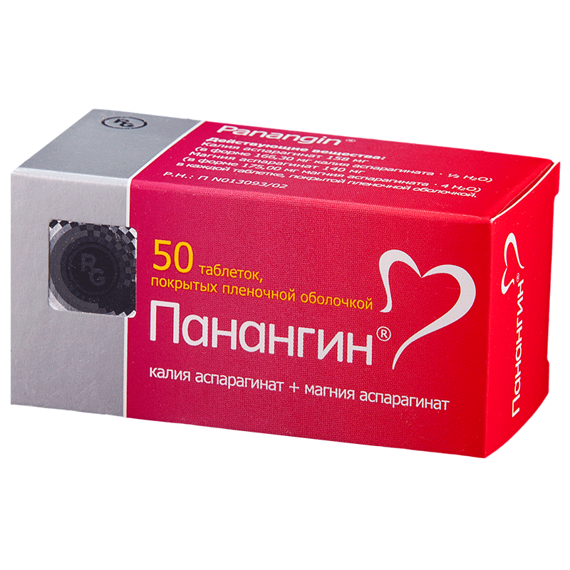 Аналоги панангина
