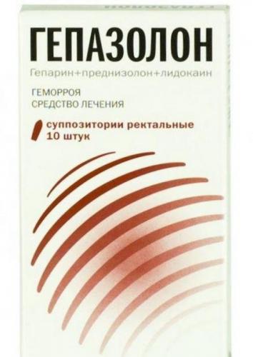 Мазь от геморроя гепазолон