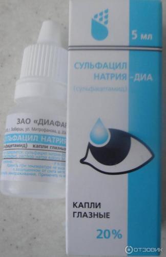 Сульфацил натрия – капли в нос: можно ли капать, дозировка, инструкция