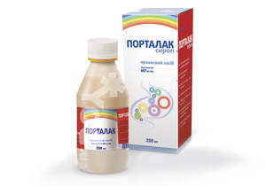 Слабительный сироп «порталак»