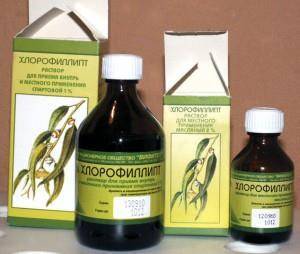 Хлорофиллипт показания, инструкция по применению для полоскания горла