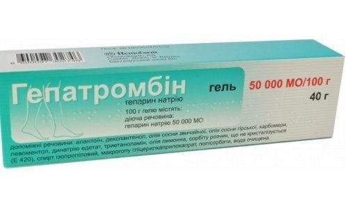 Как применять свечи гепатромбин г при геморрое