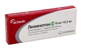 Лизиноприл (lisinopril) инструкция по применению