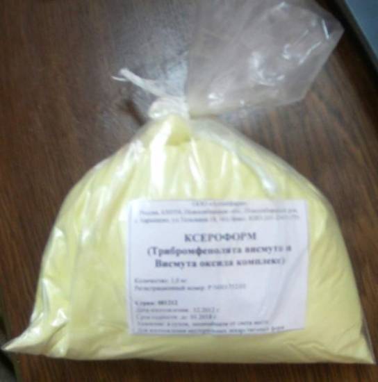 Ксероформ при пролежнях: способы лечения, действие, формы и аналоги