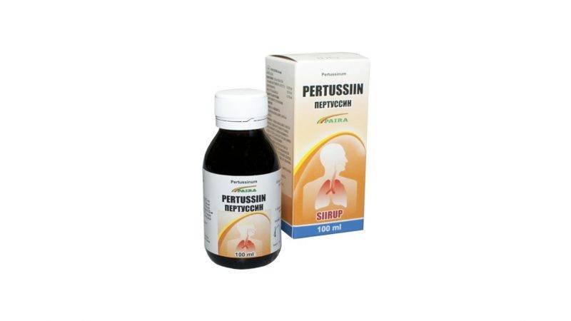 Пертуссин-ч (pertussin-c) инструкция по применению