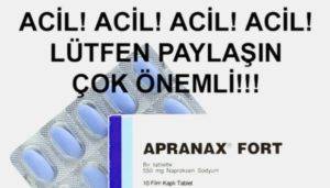 Препарат Апранакс Форте инструкция по применению