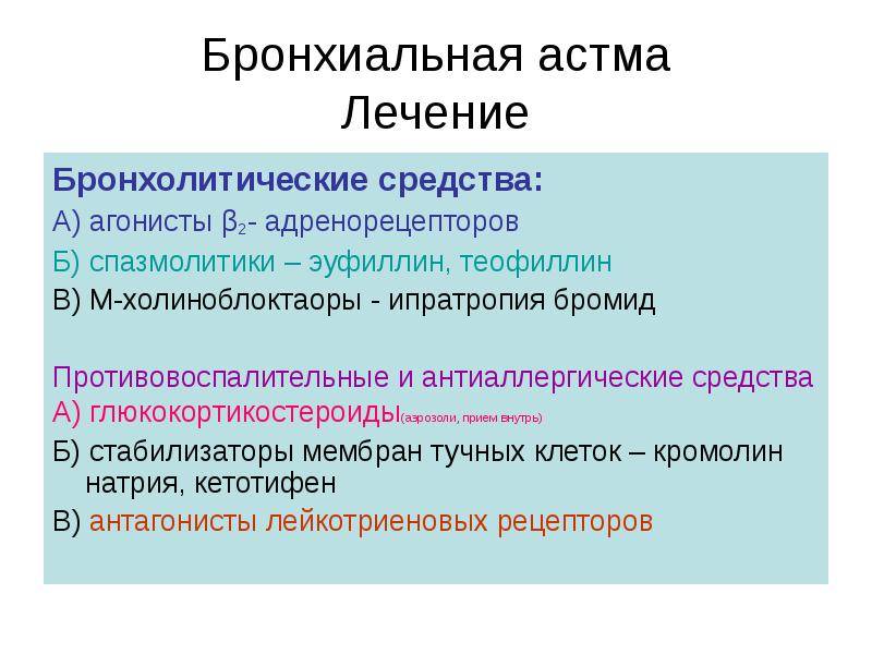 Диагностика бронхиальной астмы