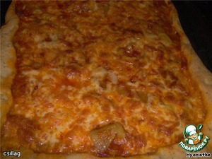Тонкая пицца
