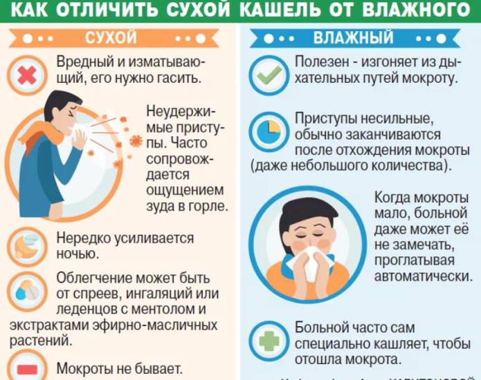 Сильный влажный кашель у ребенка чем лечить