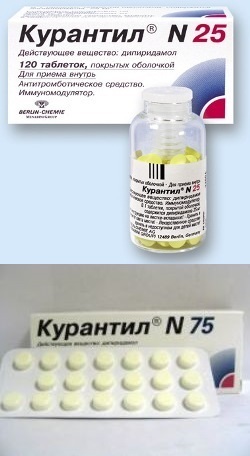 "курантил 75": инструкция по применению, показания, побочные действия, аналоги, отзывы