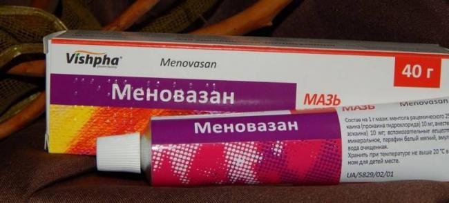Как использовать меновазин при остеохондрозе шейного отдела