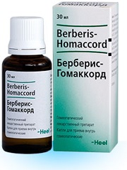 Берберис-гомаккорд – инструкция по применению капель, отзывы, цена