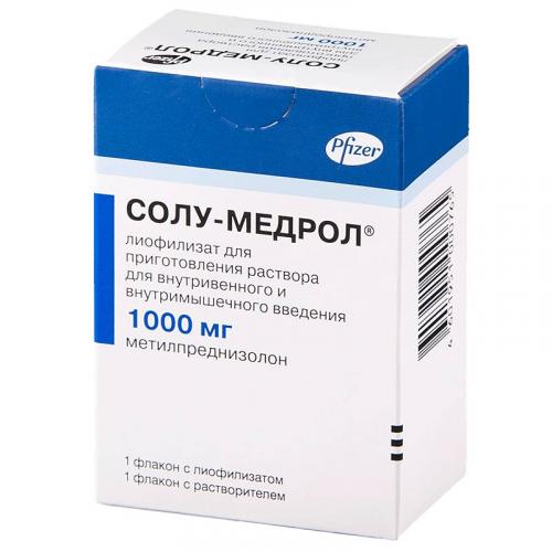 Солу-медрол: состав, показания, дозировка, побочные эффекты