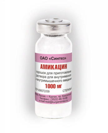 Амикацин - инструкция по применению, аналоги, отзывы, цена